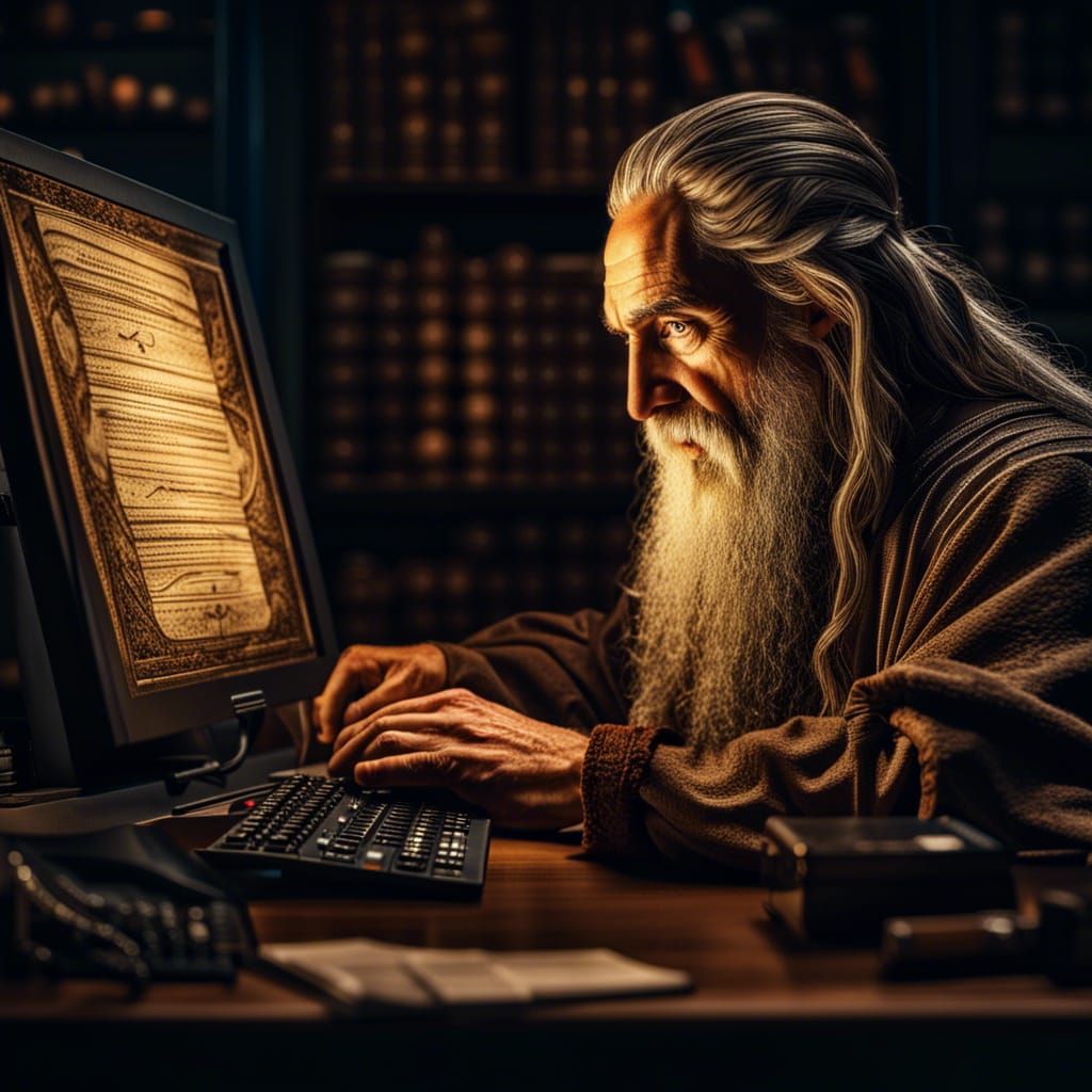 Da Vinci Reviews Job Applications: Hyperrealistic Rendering