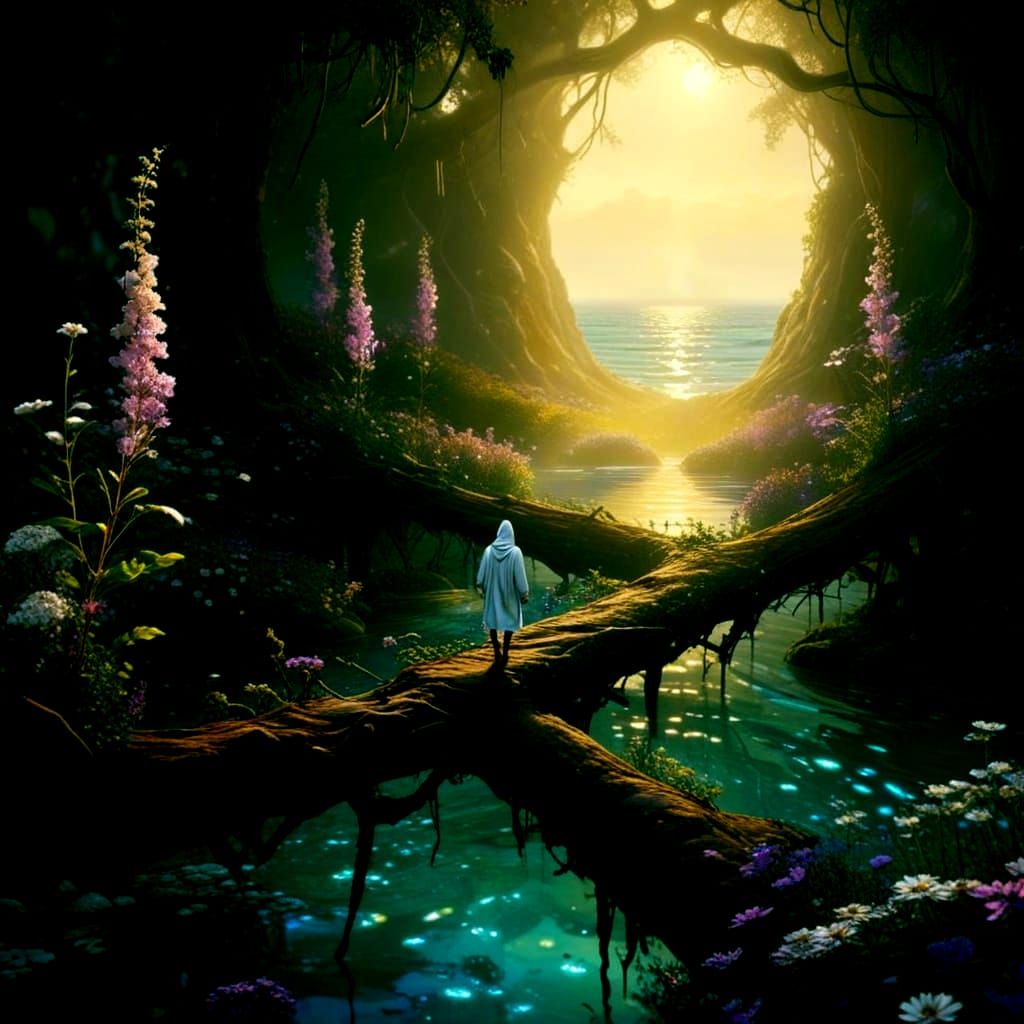 Celestial Lotus Portal to New World