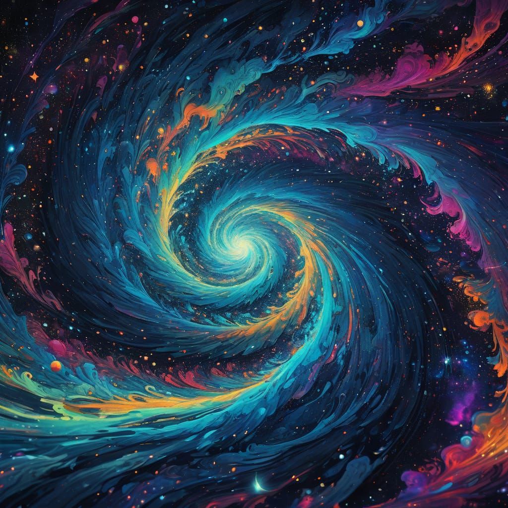 Psychedelic Cosmic Sonication in Space with Astral Waves