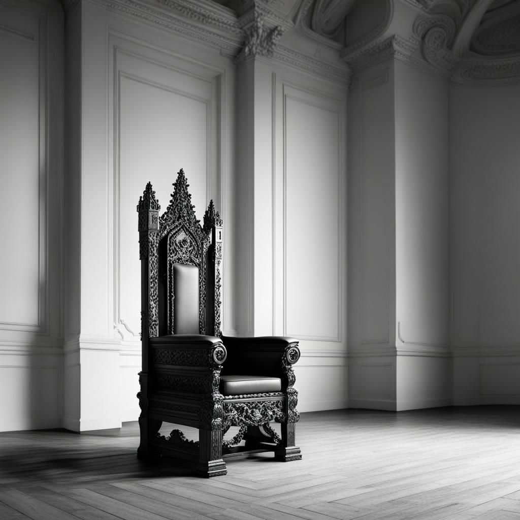 Throne in Empty Room: A Study in Isolation