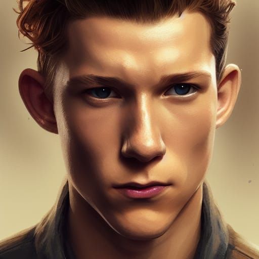 Hyperdetailed Portrait with Volumetric Lighting