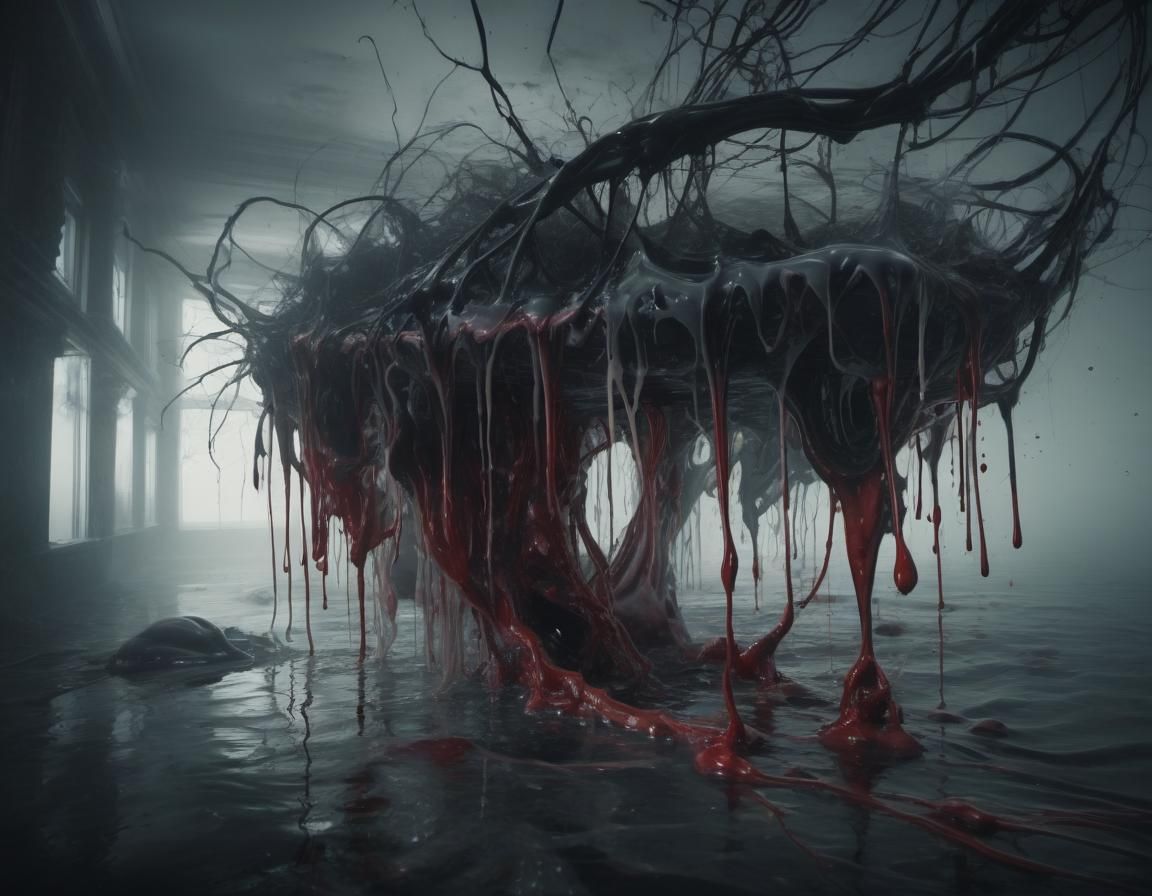 Surreal Abstract Image of Emotional Exhaustion