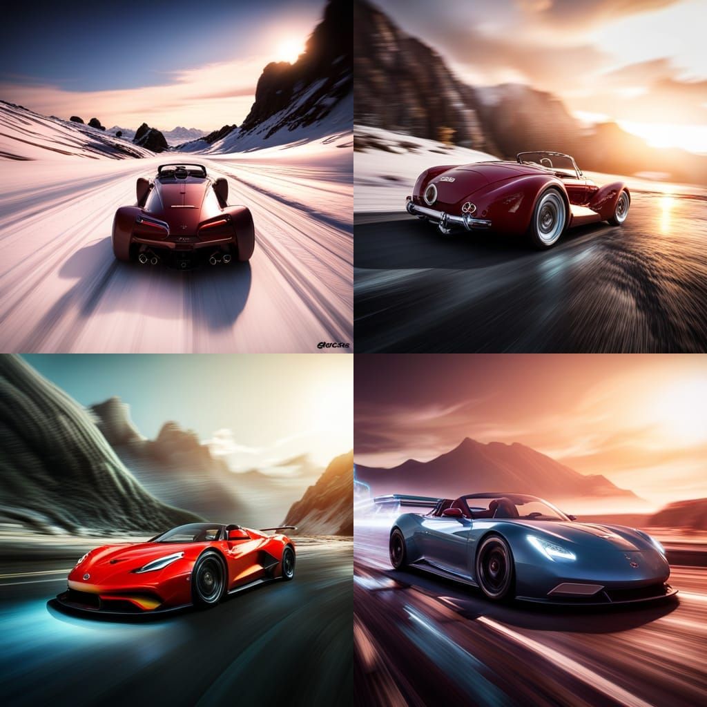 Cord 810 Speedster: 3D Game Cinematic Render