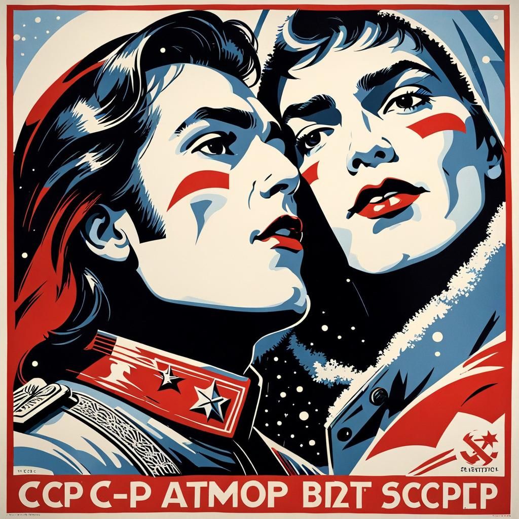 The Kiss: A Soviet Propaganda Poster
