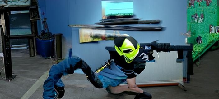 Stealthy Ninja in Action