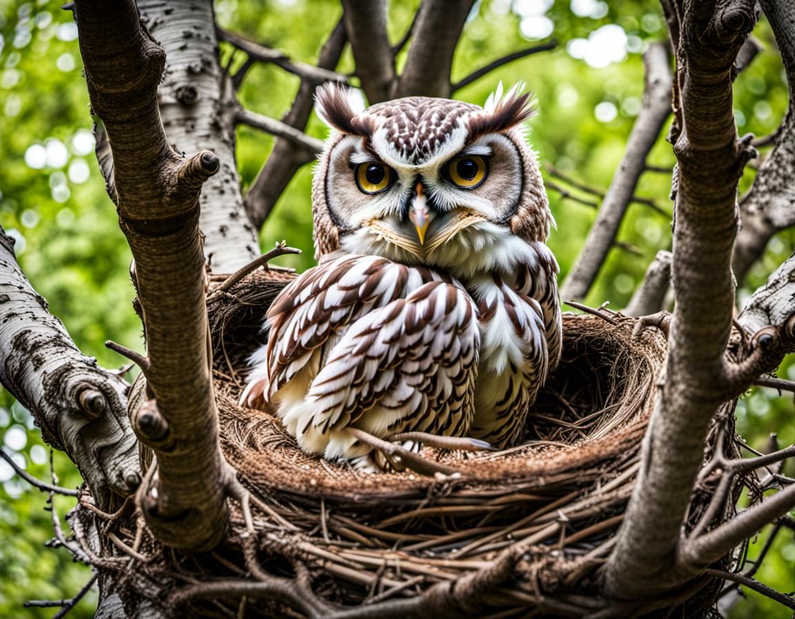 Image of an Owls Nest