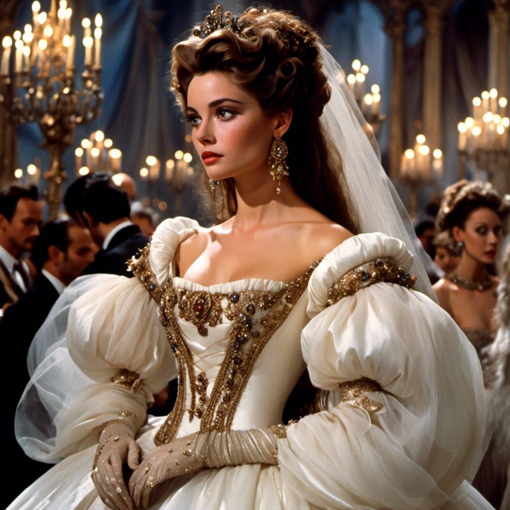 Sarah from Labyrinth at Masquerade Ball