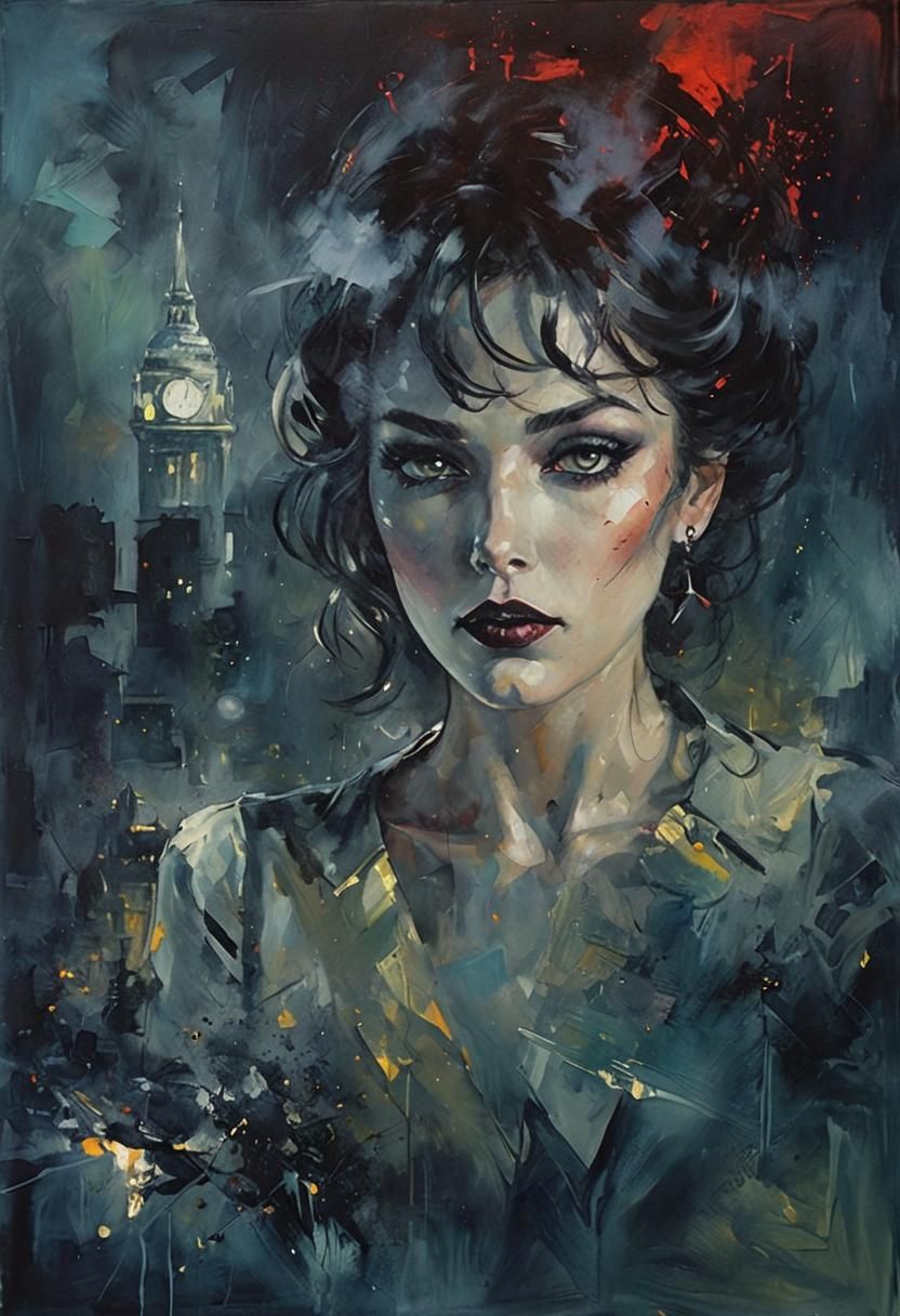 Noir Night of Secrets and Danger