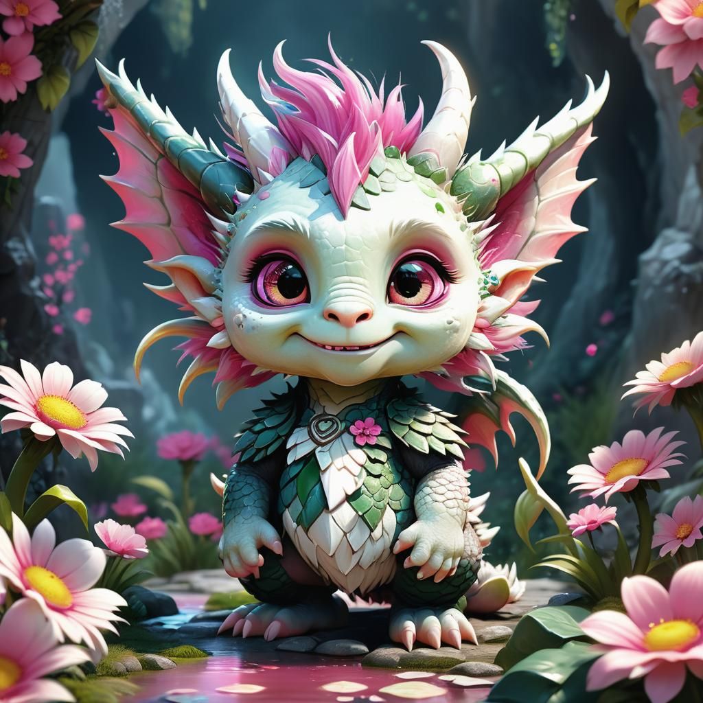 Cute Troll Dragon