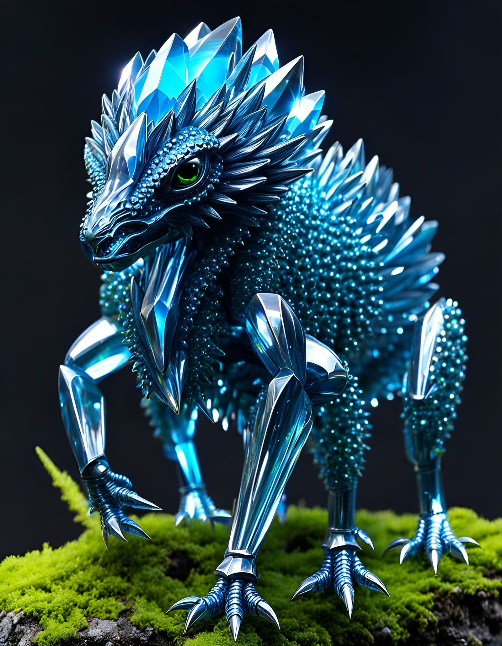 Crystalline Alien Creature