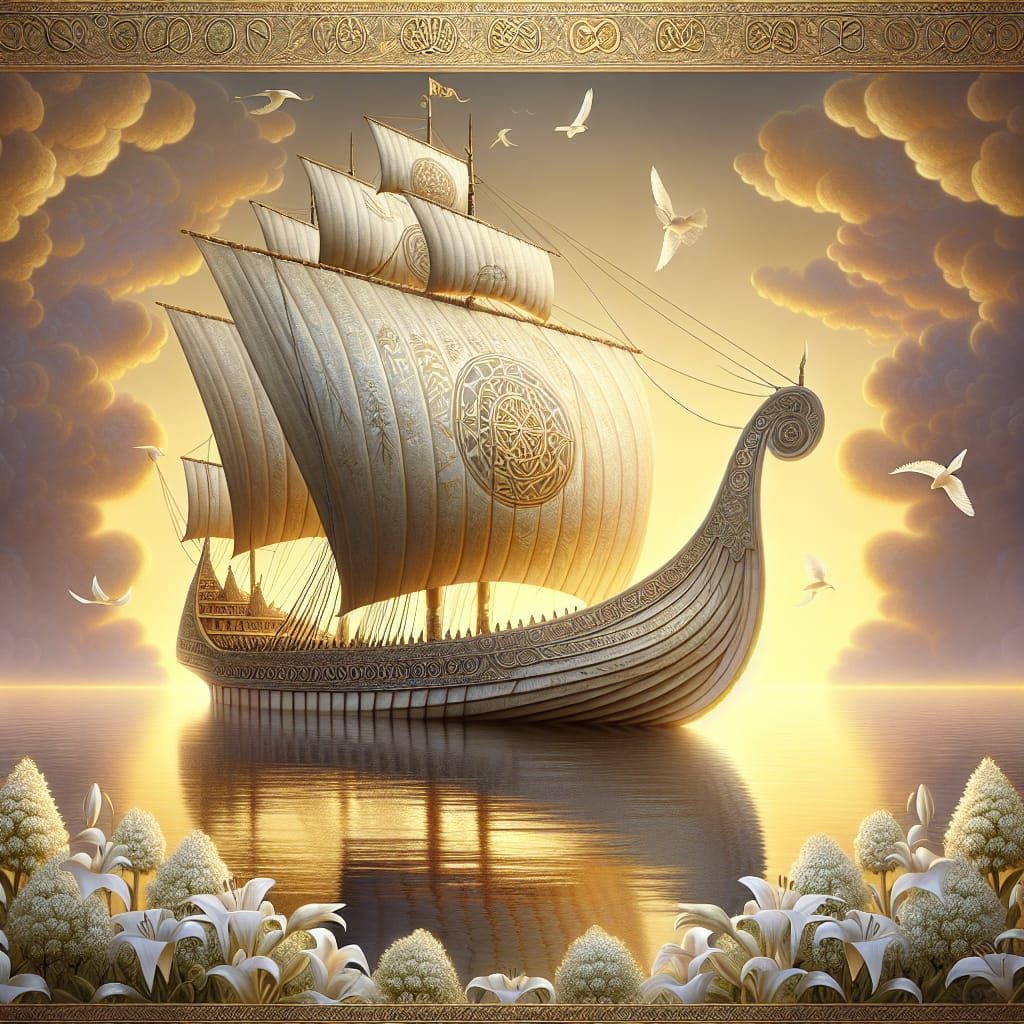 Ethereal Nordic Vessel Embodies Kindness