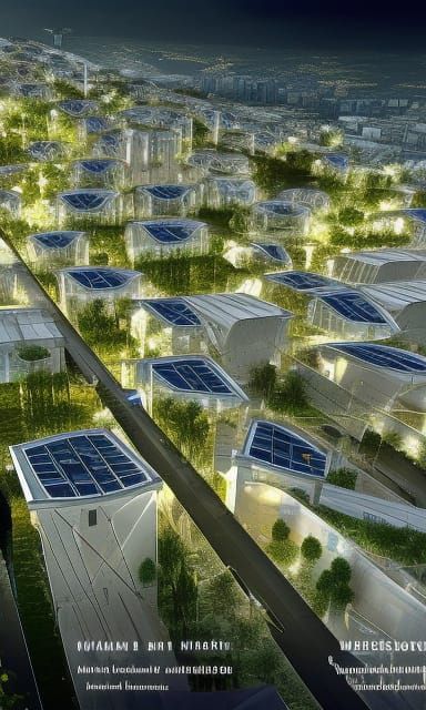 Futuristic Favela Urban Landscape Design Concept