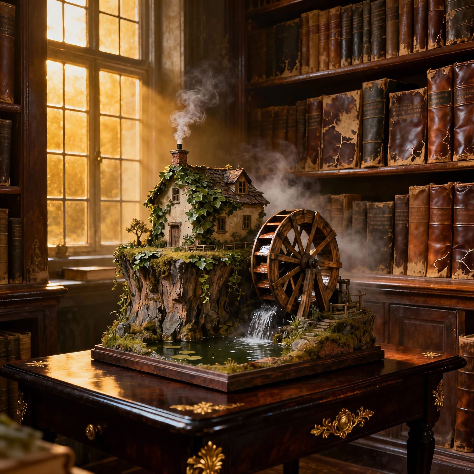 Charming Diorama House on Cliff Edge