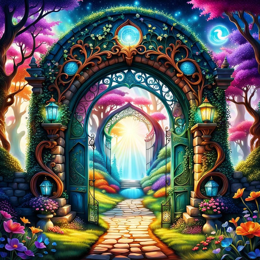 Magical Portal to a Fairytale Wonderland