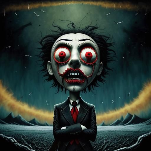 Billy the Puppet: A Surreal Emotional Portrait