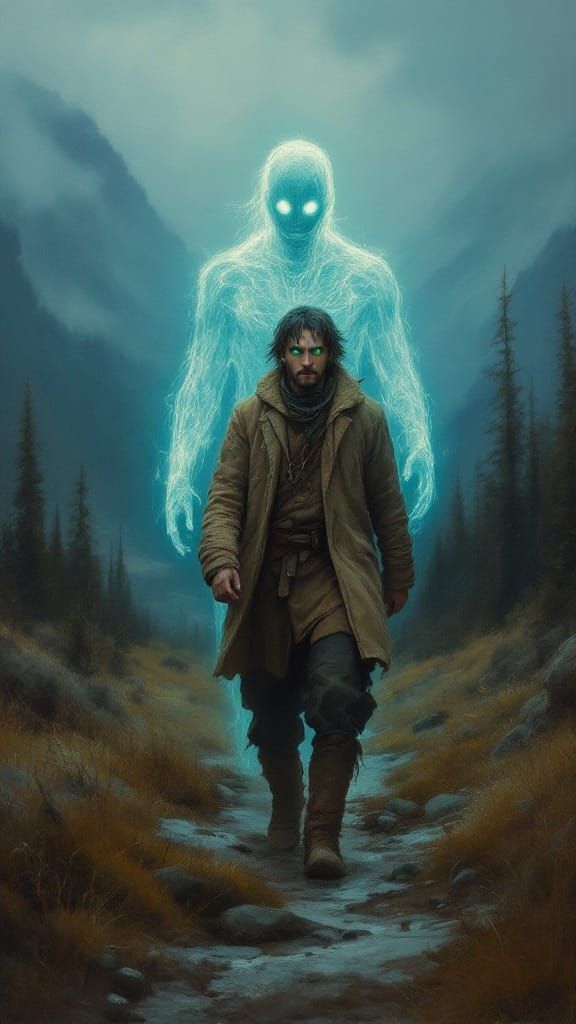 Man with Green Eyes Walks through Nahanni Valley with Ghost ...