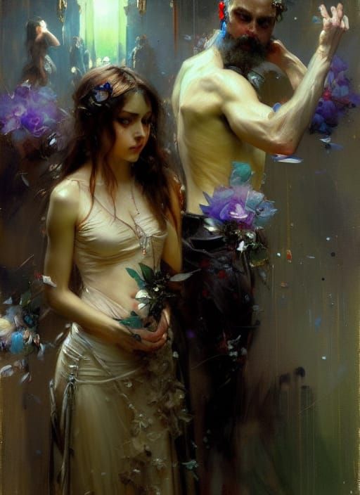 Dark Academia Inspired Illustration