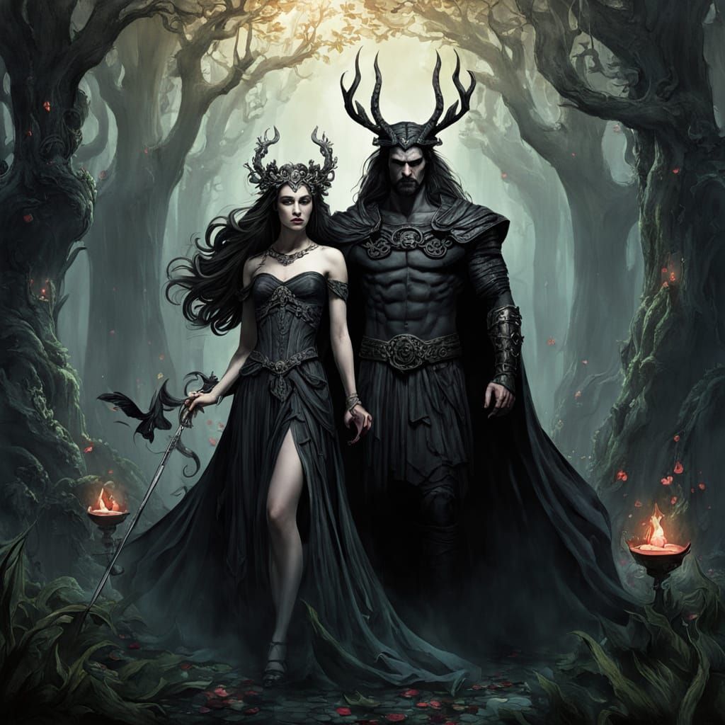 Young Gods of Olympus in Whimsical Fantasy