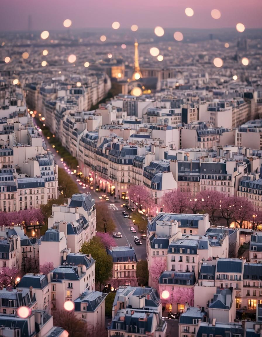 Paris in Pink: Professional Photography