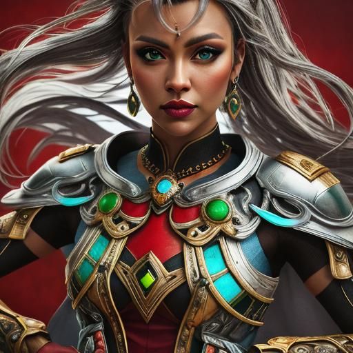 Vibrant Beauty in Cinematic High Resolution