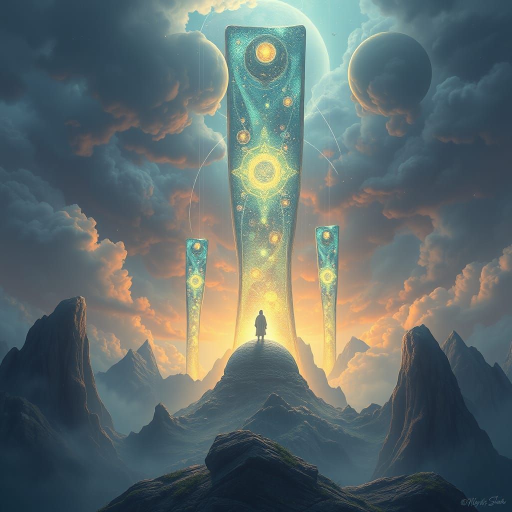 AI Vision of a Future Living Entity