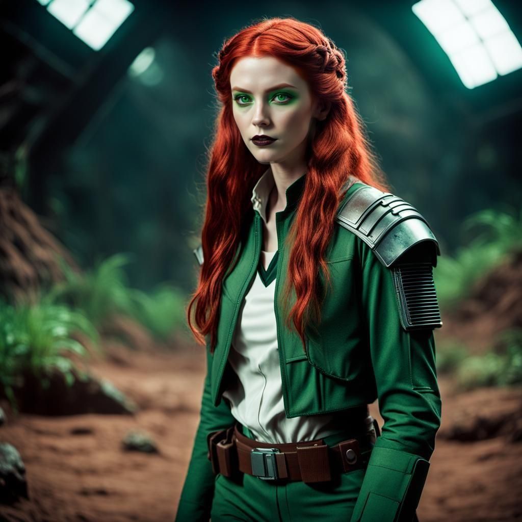 Sci-Fi Scoundrel Film Still, Cinematic and Dramatic