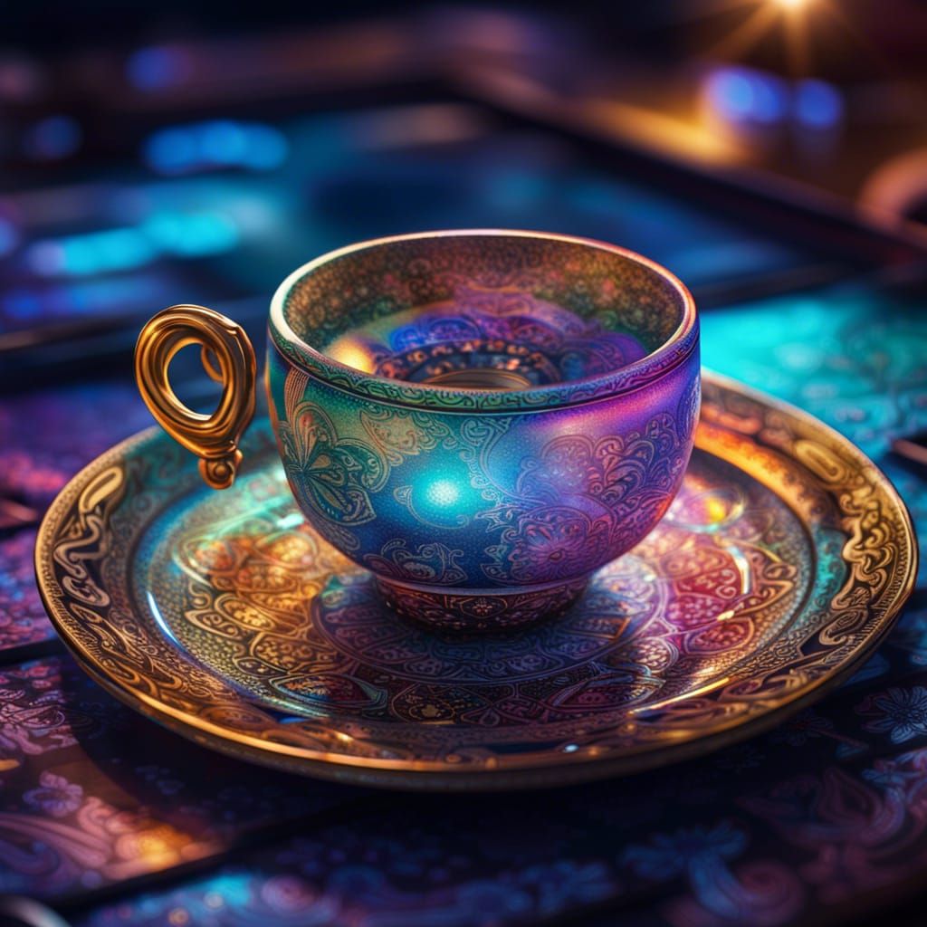 Mystical Japanese Tea Cup