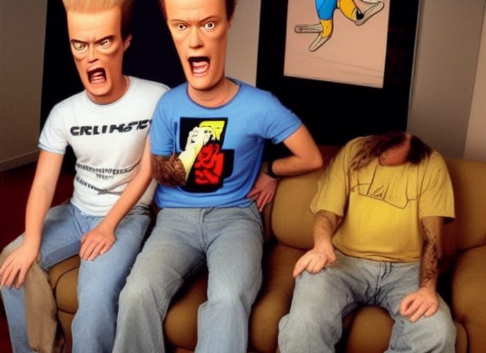 Beavis and Butthead as Real People