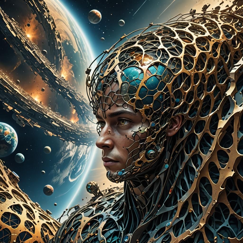 Earth and Ascending Head: Digital Matte Painting