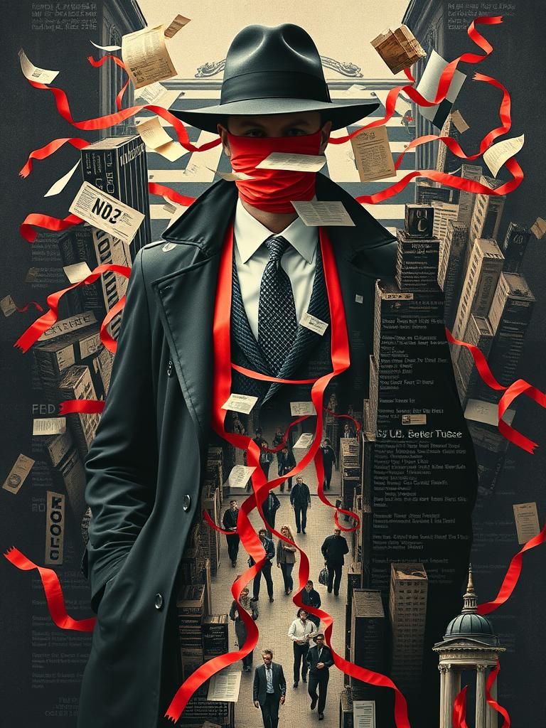 Surreal God of Government in Labyrinthine Maze