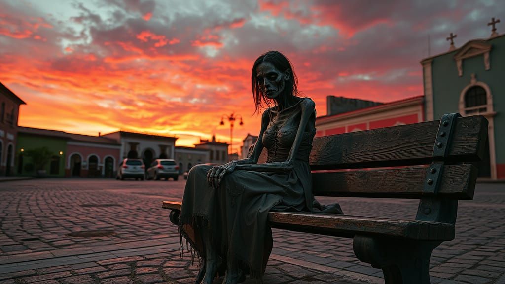 Zombie in Tlacotalpan, Mexico: Hyperrealistic Horror