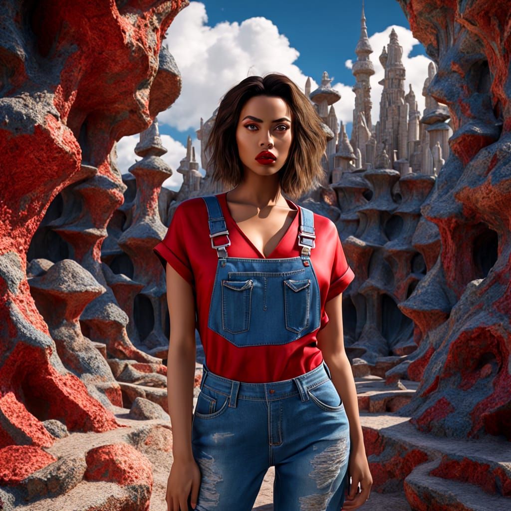 Lost in an alien landscape, Earth