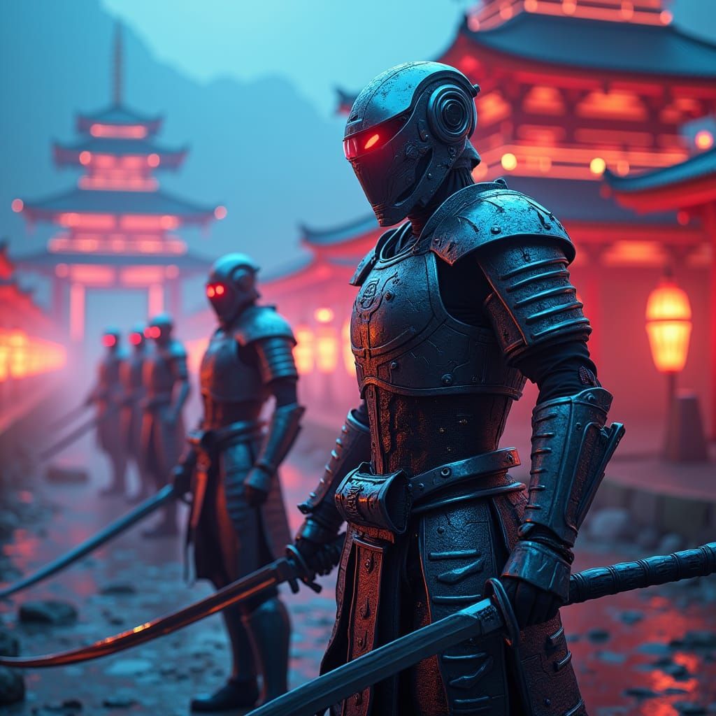 Cylons Reimagined: Samurai in Feudal Japan