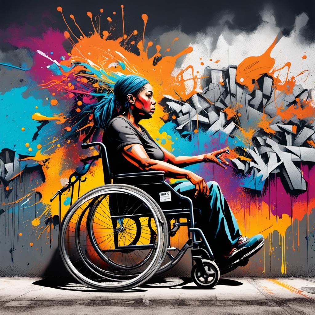 Empowerment Through Street Art: Triumph Over Disability