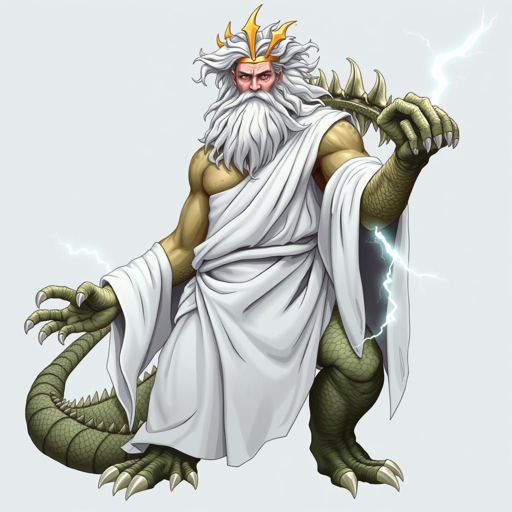 Mythical Zeus Lizard Creates Thunderstorms