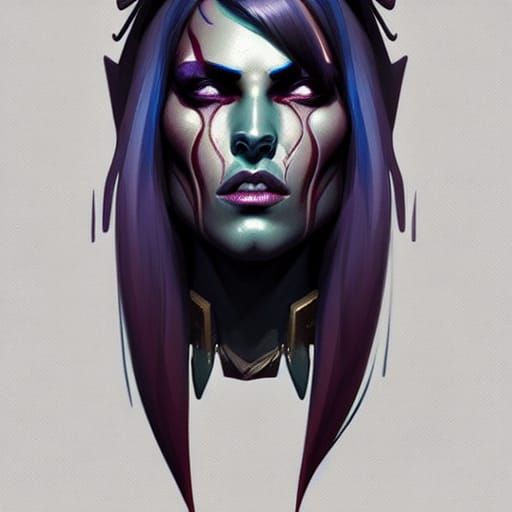 Scaramouche Portrait in Anime Style, Detailed 8K