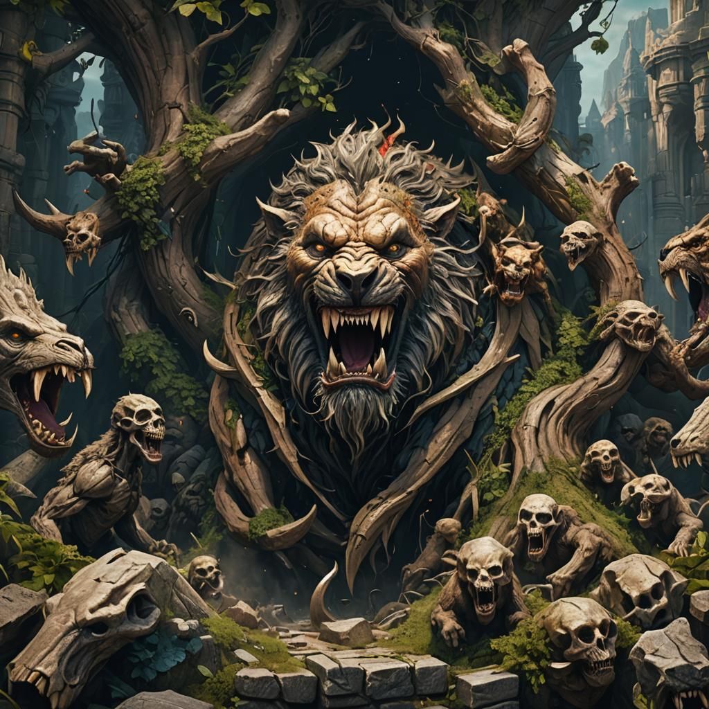 Fantastical Matte Painting in Deep Color