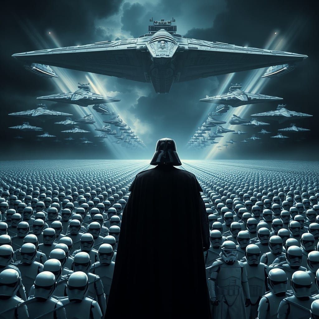 Darth Vader Dominates the Galactic Horizon