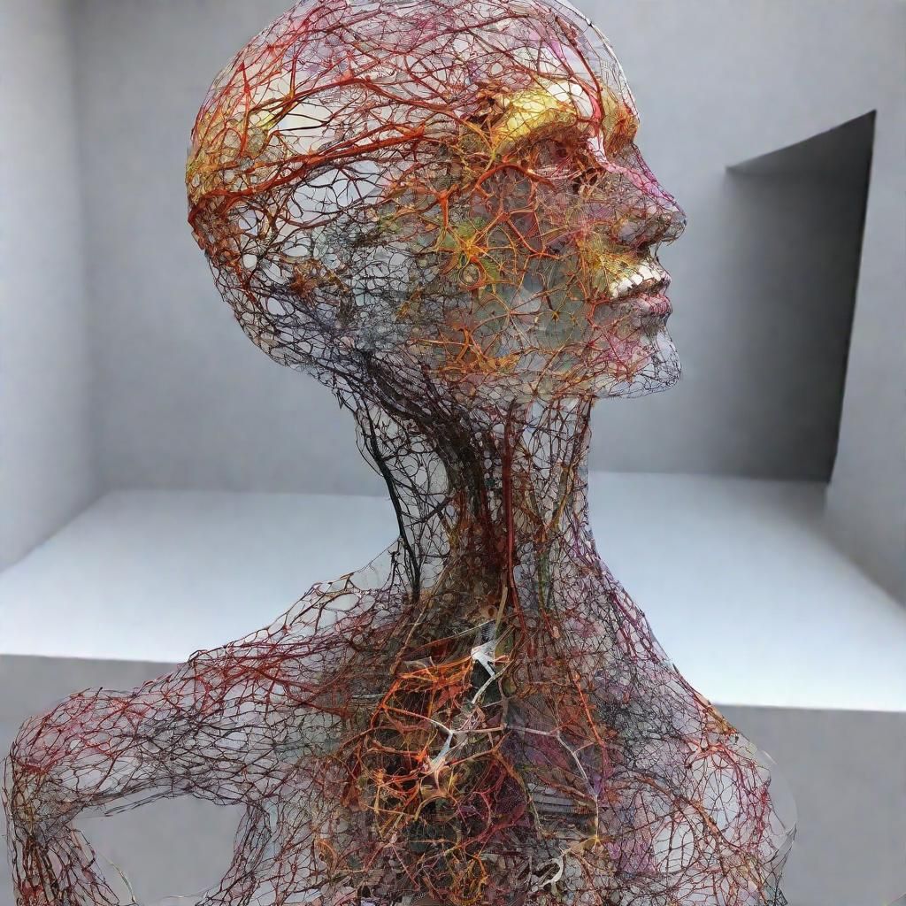 Bio Art: Fractal Burns and Dada Mannequin