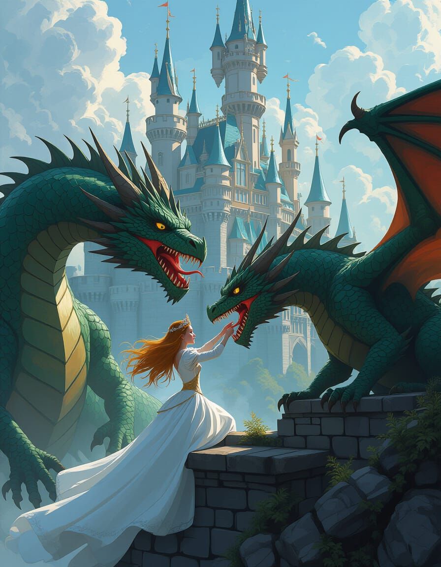 The Princess That Ate Dragons (inspired by the book of the same name by Brad D. Sibbersen)