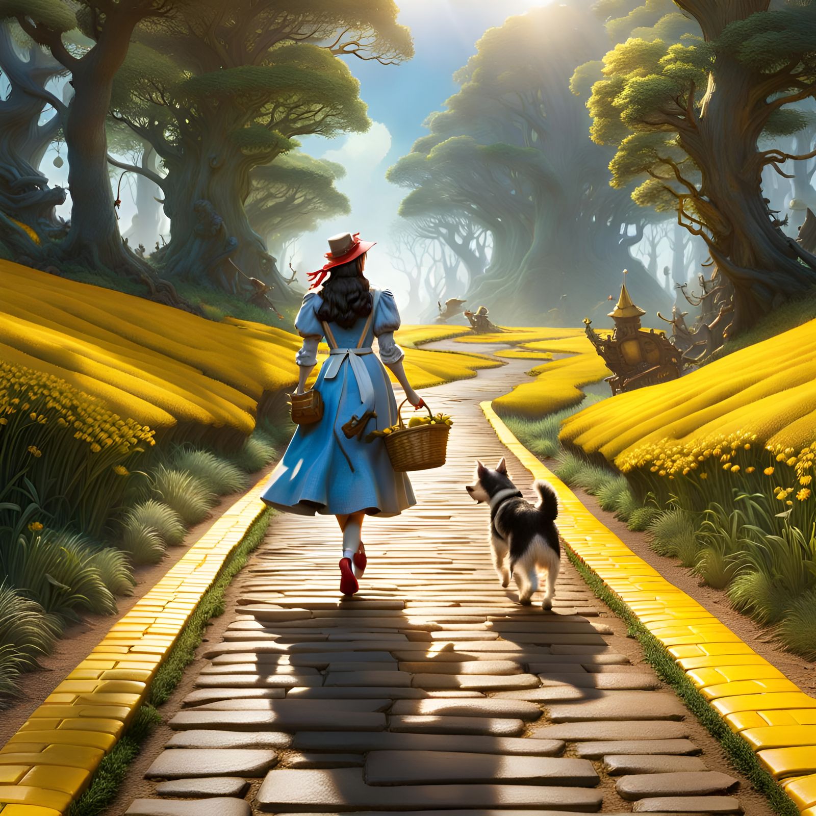 Follow the Yellow Brick Road