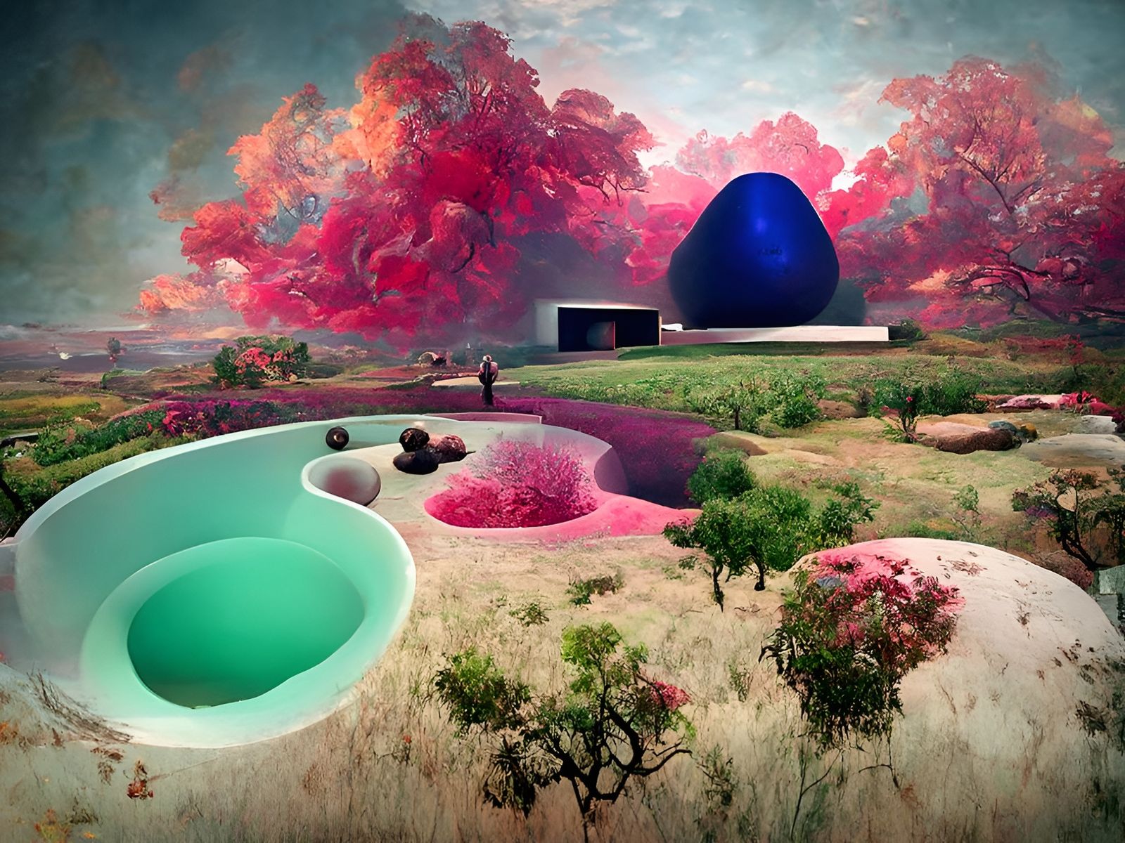 Aesthetic Expressionism Inspired Digital Art Render