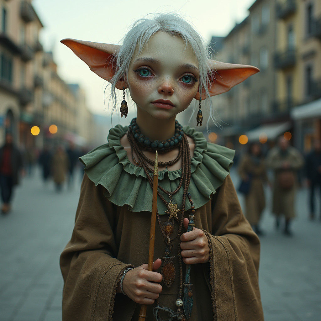 Aged Supernatural Being in Fantasy Realism