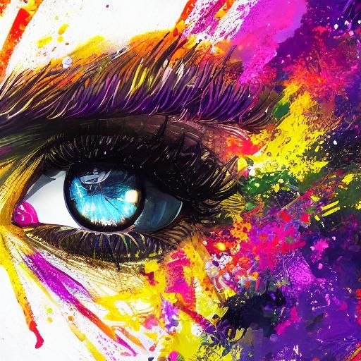 Hyperrealistic Black Concept Art with Splash Effects