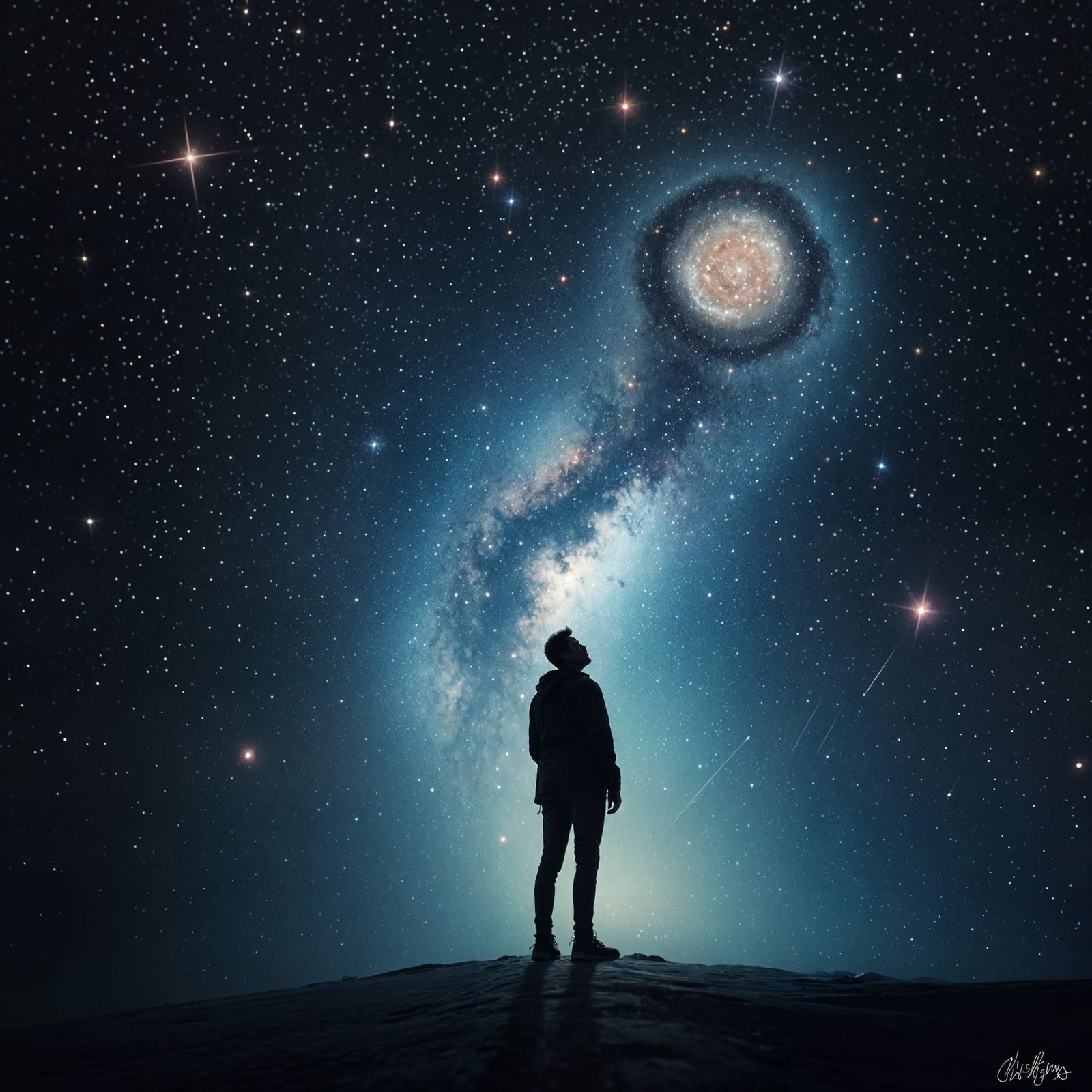 Neon Galaxy Dreamscape