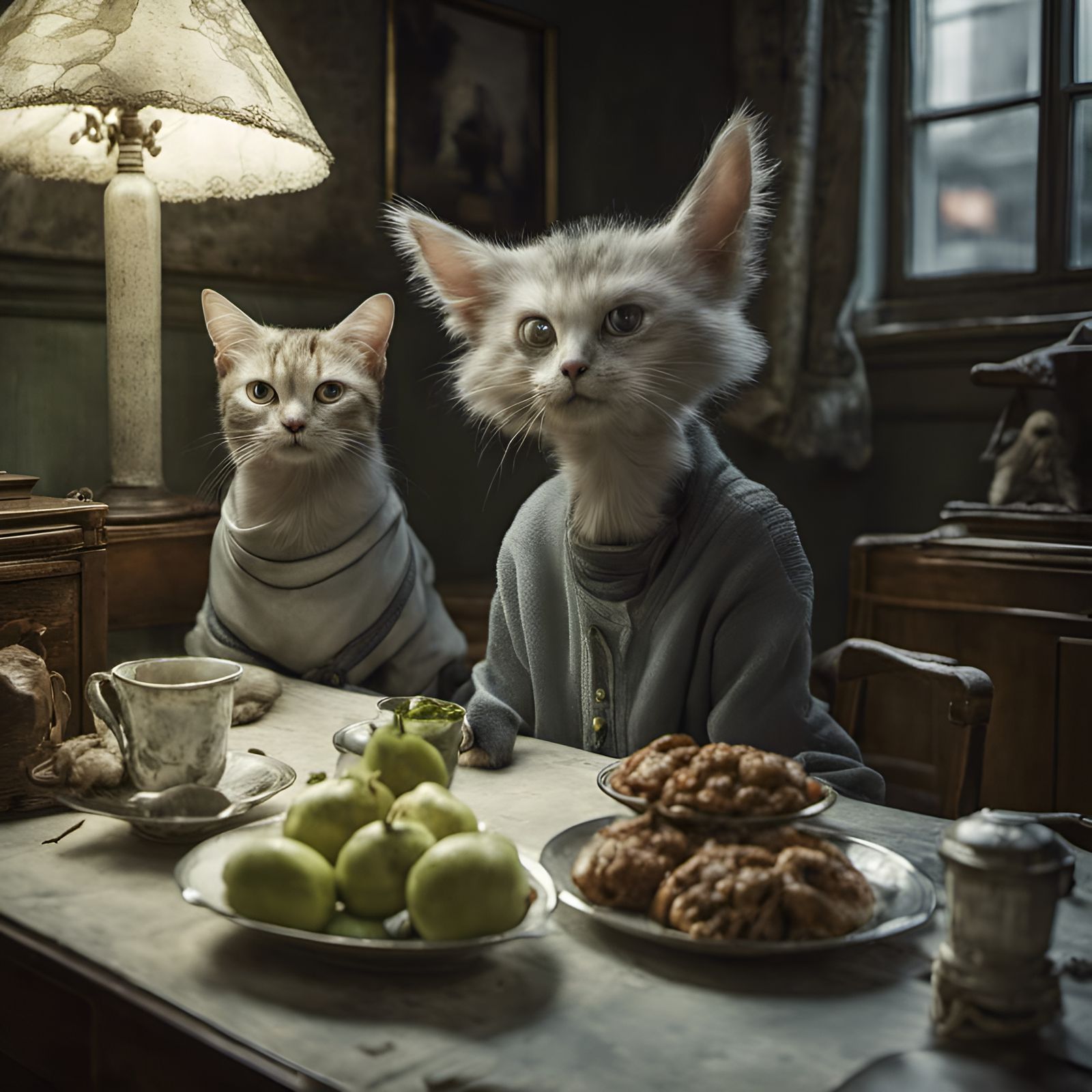 Alien City Life: A Photorealistic Vision of Joy