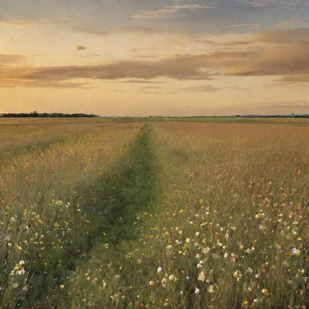 Idyllic Butterfield Country Landscape