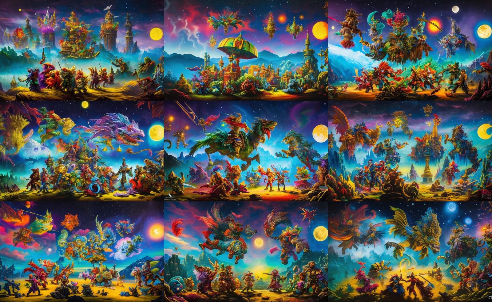 Epic Muppet Battle Under the Sea: Outsider Art