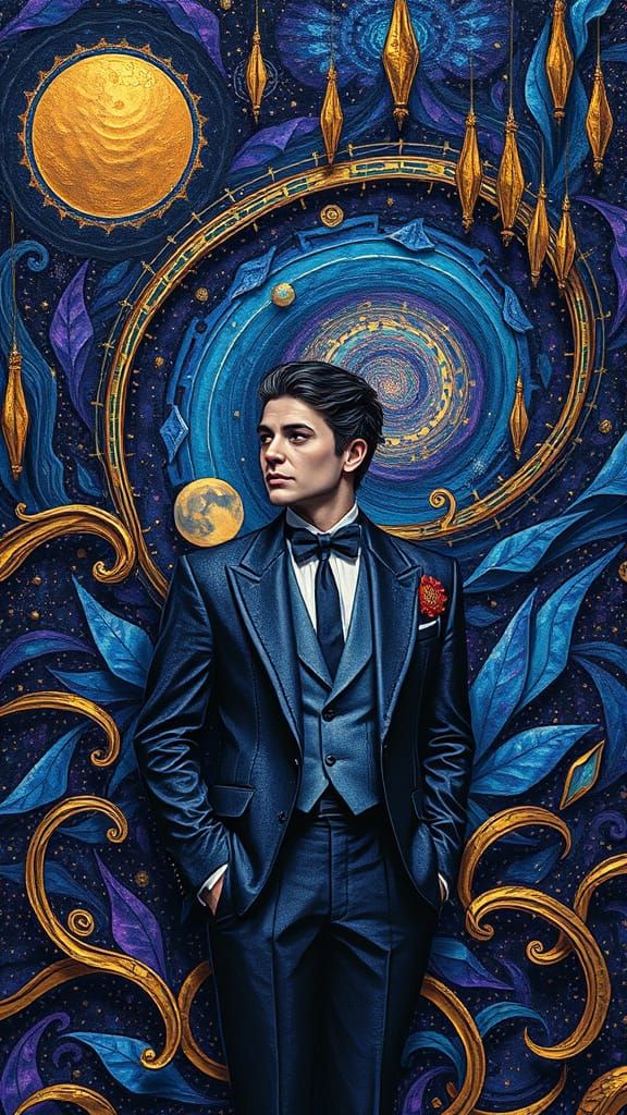 Conjunction of Scorpio and Gemini Tim Burton contrasting col...