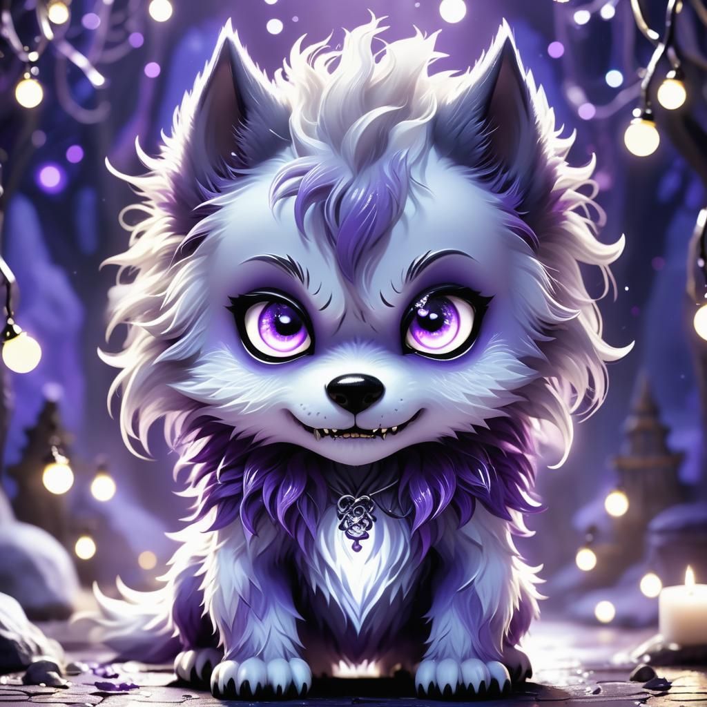 Chibi Werewolf Pup